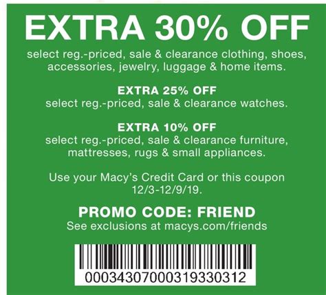 macy's 30 off promo code.